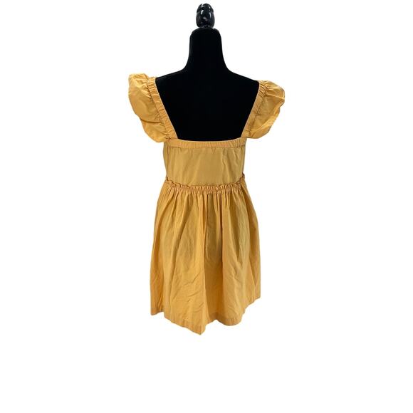 Madewell Size XXSmall Flutter Sleeves Mustard - Picture 4 of 6